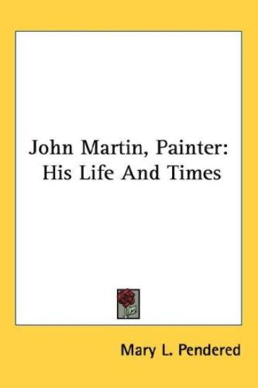 John Martin, Painter