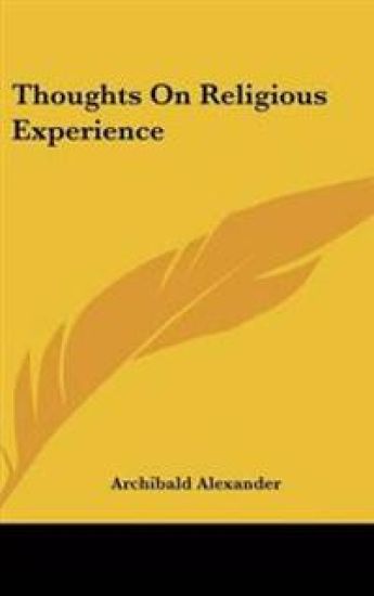 Thoughts on Religious Experience