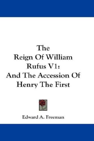 The Reign of William Rufus