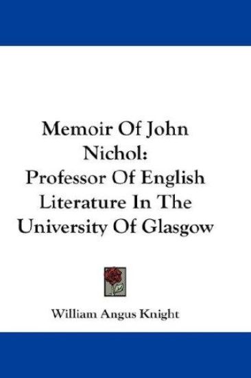 Memoir of John Nichol