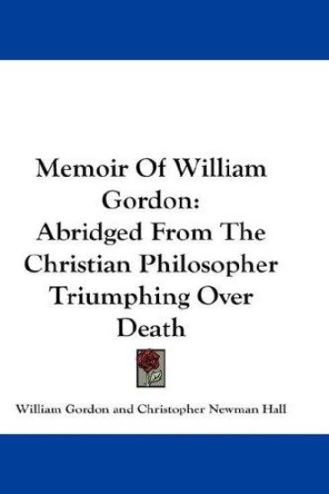 Memoir of William Gordon