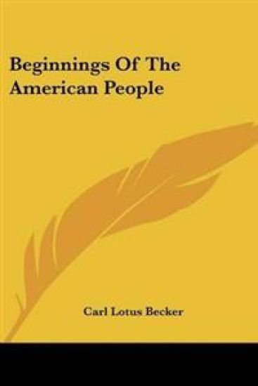 Beginnings of the American People