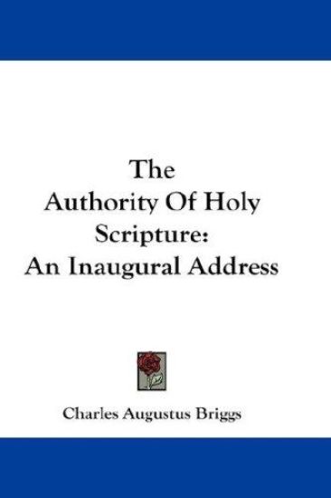 The Authority of Holy Scripture