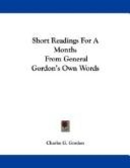 Short Readings For A Month