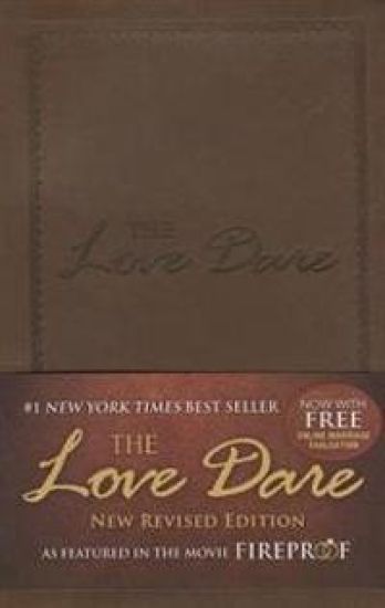 The Love Dare, LeatherTouch – Alex Kendrick, kirjan kansikuva