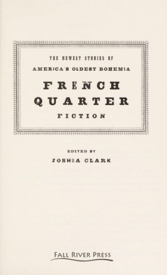 French Quarter Fiction