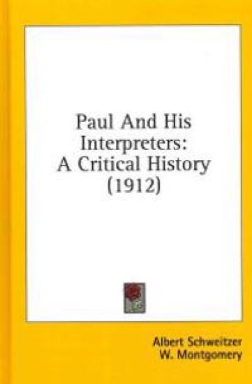 Paul and His Interpreters