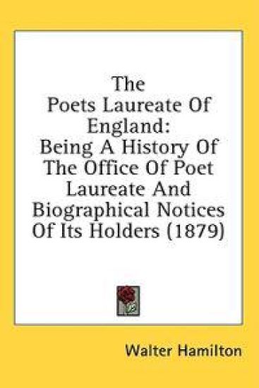 The Poets Laureate Of England