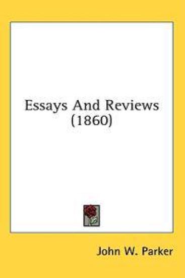 Essays And Reviews (1860)