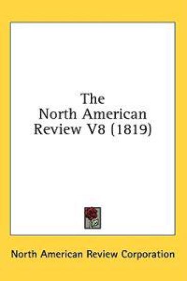 The North American Review V8 (1819)
