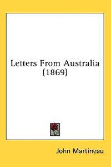 Letters From Australia (1869)
