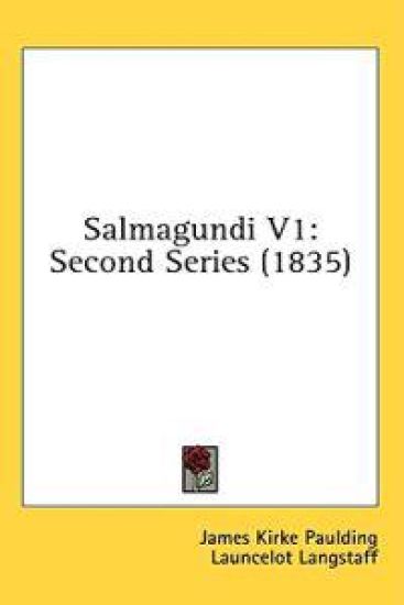 Salmagundi V1: Second Series (1835)