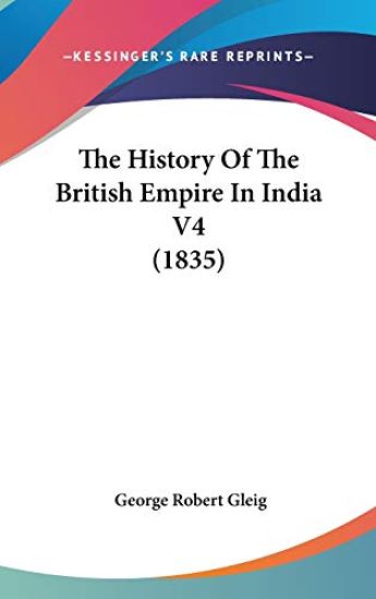 The History Of The British Empire In India V4 (1835)