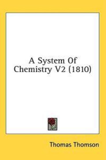A System Of Chemistry V2 (1810)