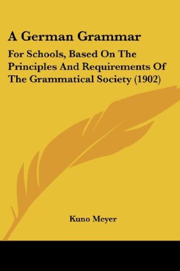 A German Grammar