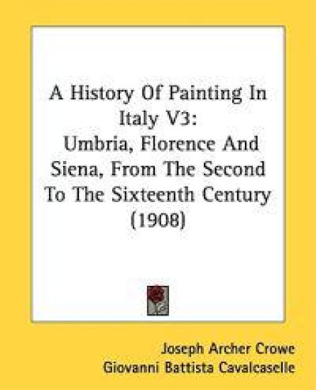 A History Of Painting In Italy V3