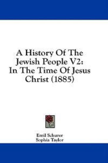 A History Of The Jewish People V2