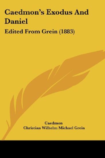 Caedmon's Exodus And Daniel