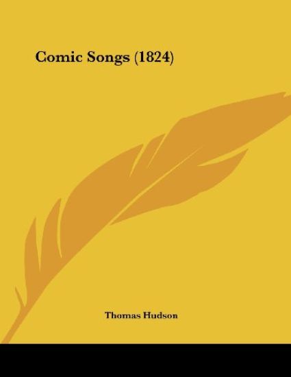 Comic Songs (1824)