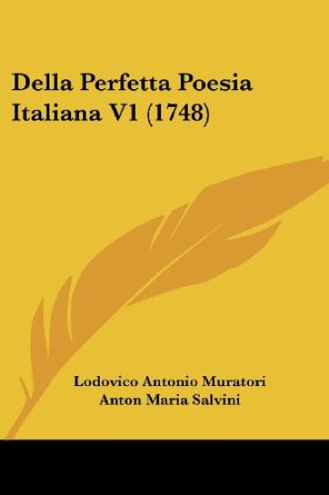 Della Perfetta Poesia Italiana V1 (1748)