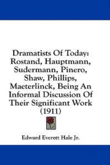 Dramatists Of Today