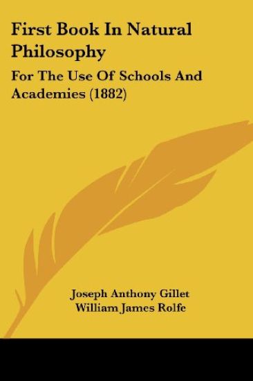 First Book In Natural Philosophy