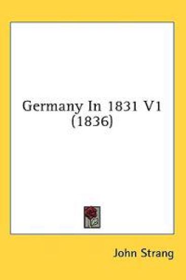 Germany In 1831 V1 (1836)