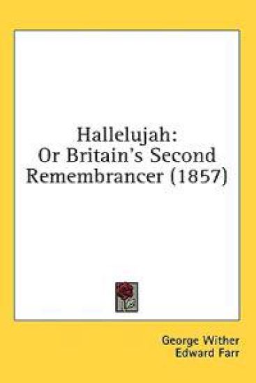 Hallelujah: Or Britain's Second Remembrancer (1857)
