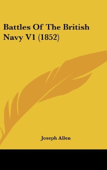 Battles Of The British Navy V1 (1852)