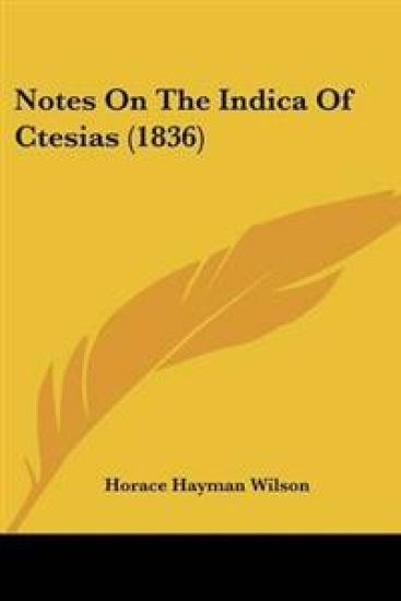 Notes On The Indica Of Ctesias (1836)