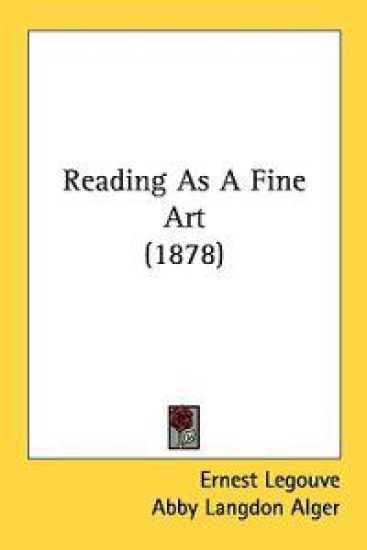Reading As a Fine Art