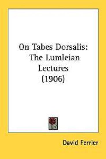 On Tabes Dorsalis