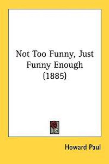 Not Too Funny, Just Funny Enough