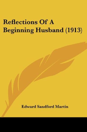 Reflections of a Beginning Husband