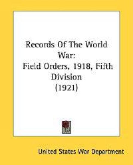 Records of the World War