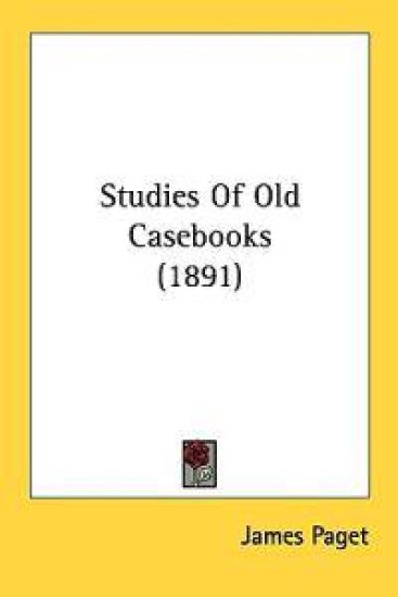 Studies of Old Casebooks