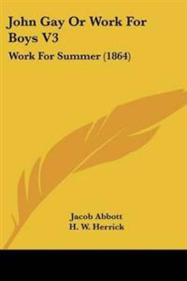 John Gay Or Work For Boys V3
