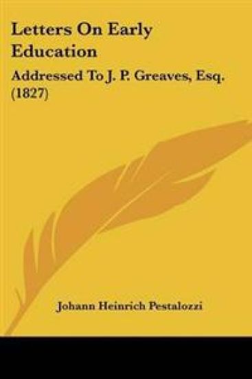 Letters On Early Education