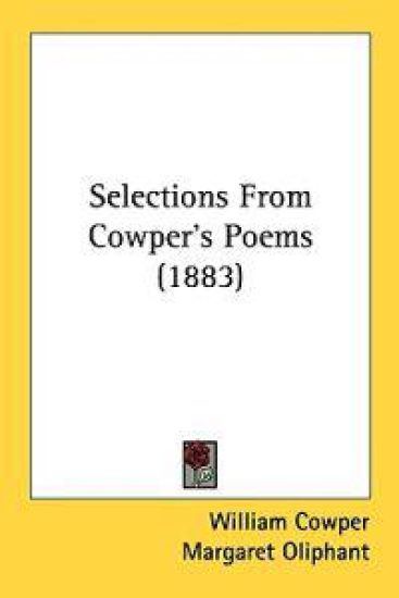 Selections from Cowper's Poems