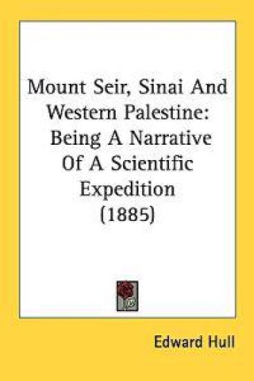 Mount Seir, Sinai and Western Palestine