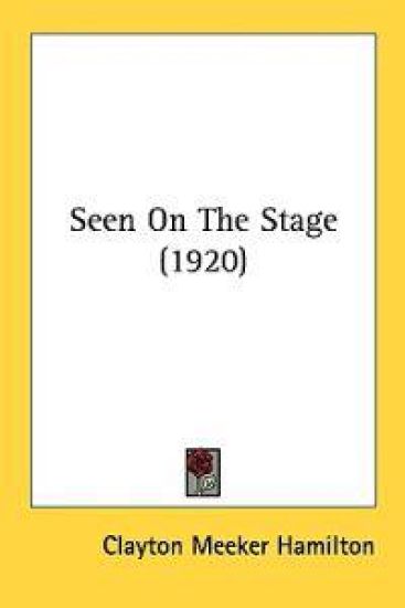 Seen on the Stage
