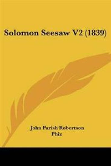 Solomon Seesaw V2 (1839)