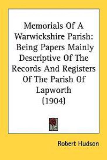 Memorials of a Warwickshire Parish