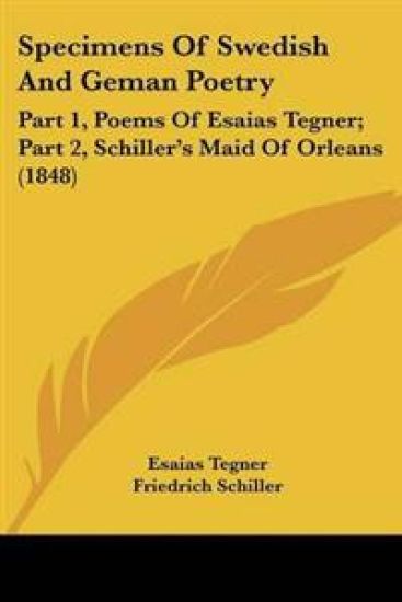 Specimens Of Swedish And Geman Poetry