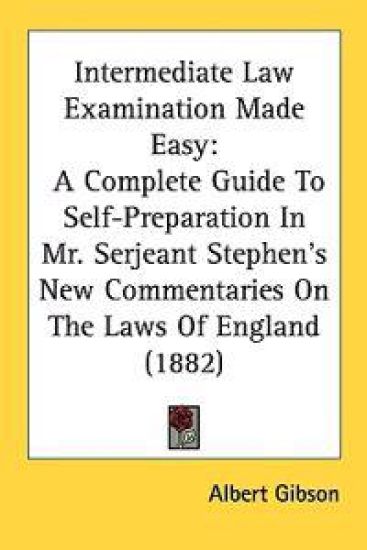 Intermediate Law Examination Made Easy