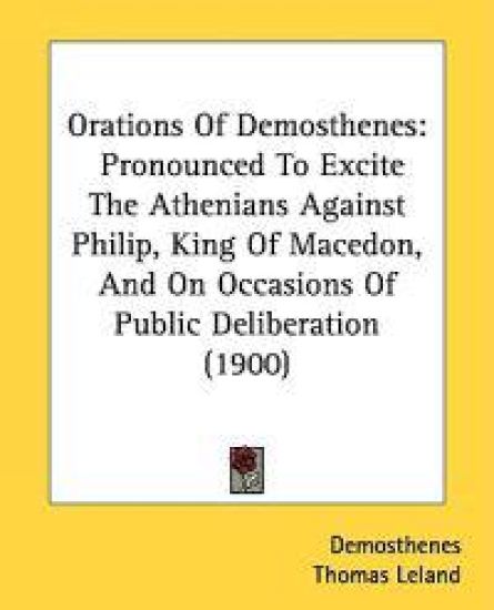Orations of Demosthenes