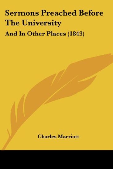 Sermons Preached Before The University