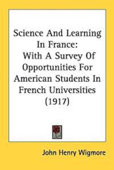 Science and Learning in France
