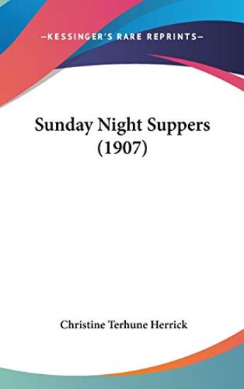 Sunday Night Suppers