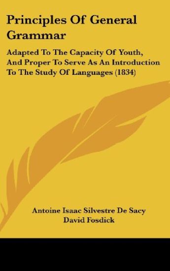 Principles of General Grammar